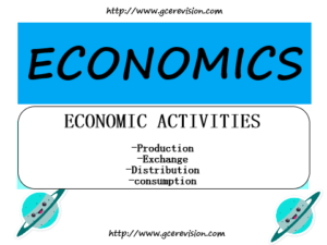 examples and Types of Economics Activities