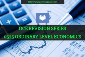 Cameroon GCE o/l June economics 1
