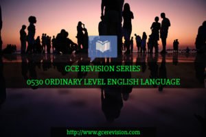 Cameroon GCE o/l June English Language 1