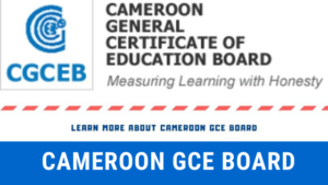 cameroon general certificate od education board