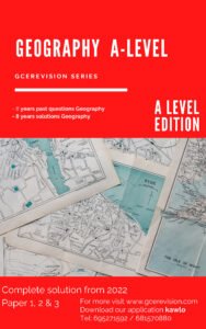 A level Geography_Page1 cover 2022