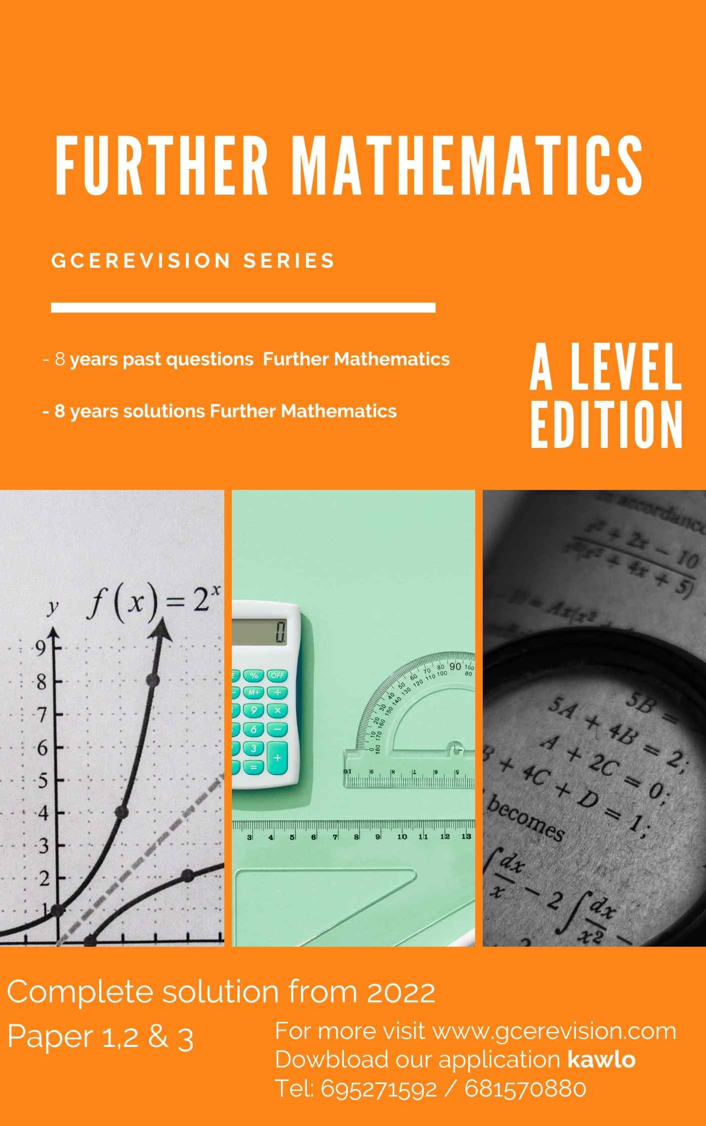 Advance Level Further Mathematics Pamphlet - Cameroongcerevision.com