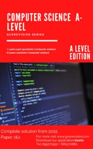 A level computer science_Page1 cover 2022