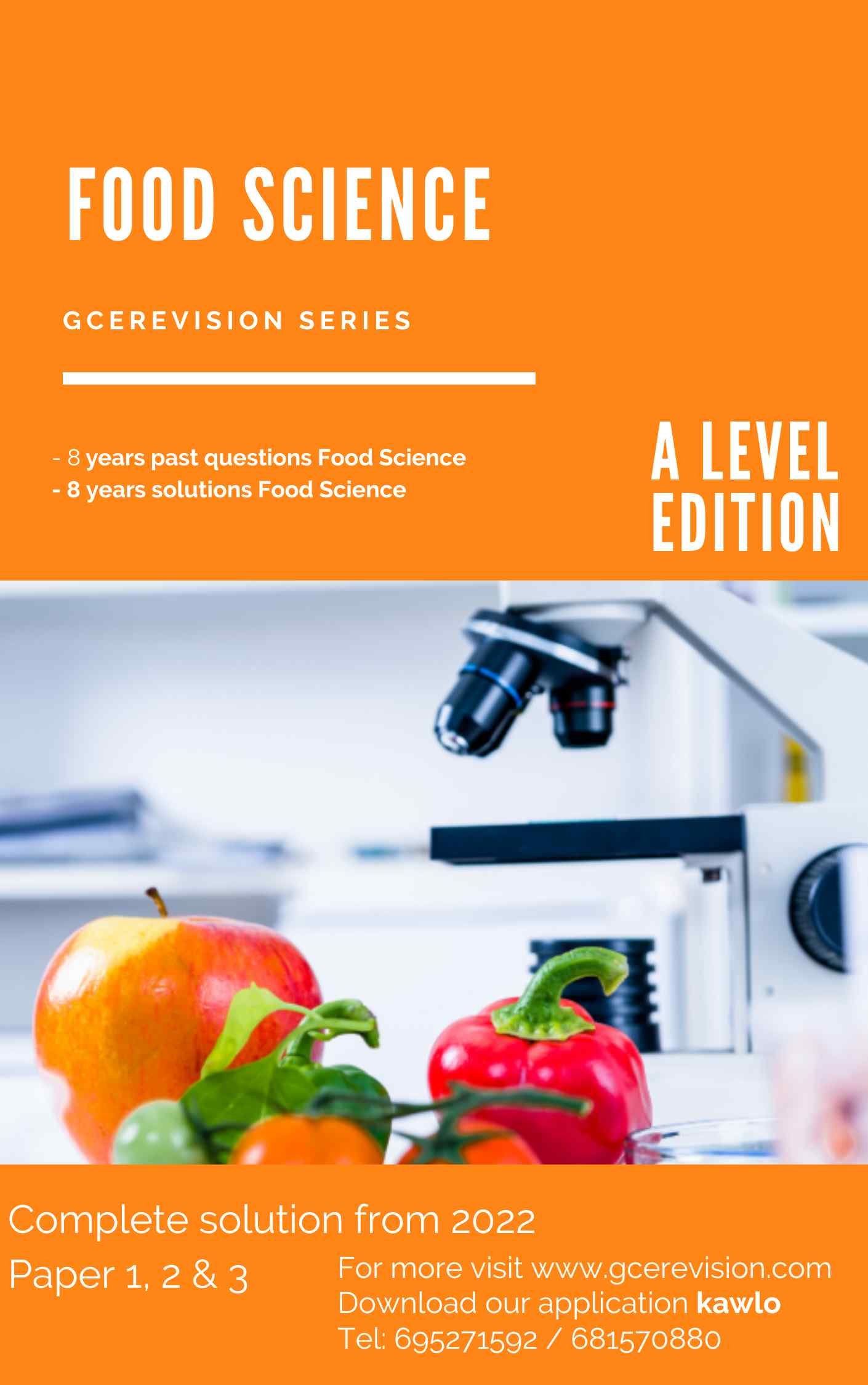 Advance Level Food Science Pamphlet - Cameroongcerevision.com