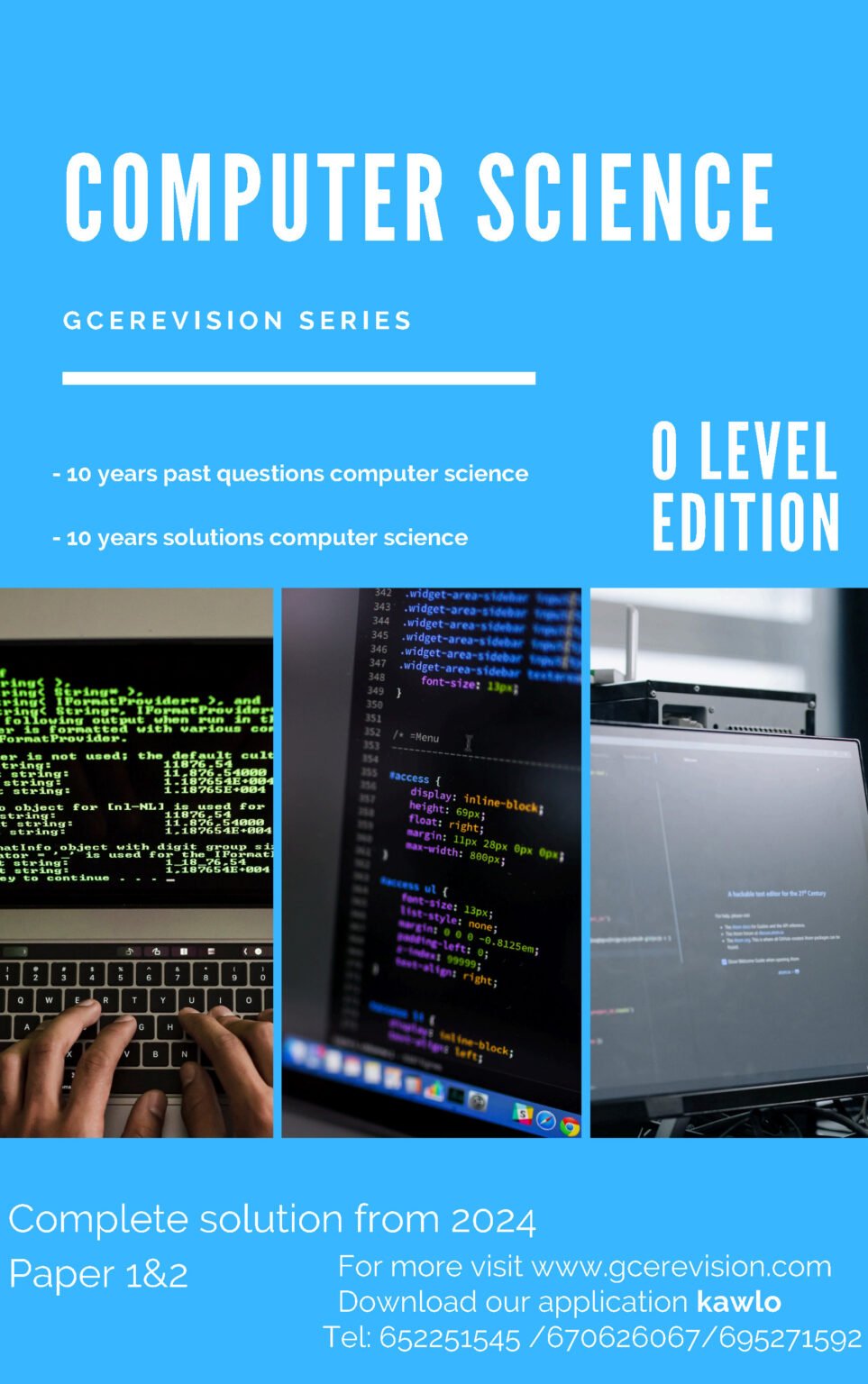 cameroon gce ordinary level June 2025 computer science 3 ...
